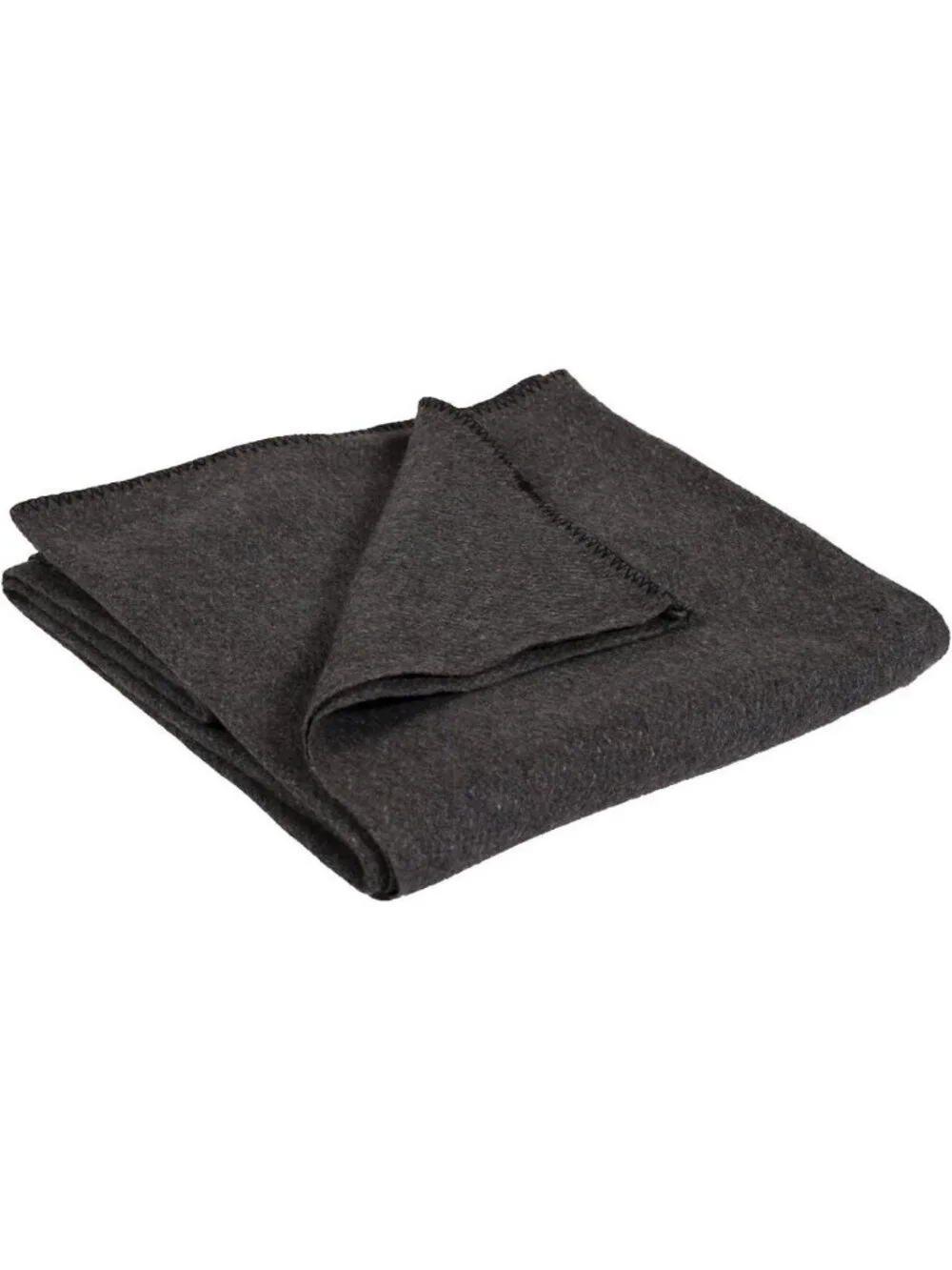 Cozy Wool Blend Camp Blanket for Outdoor Adventures & Home Comforts